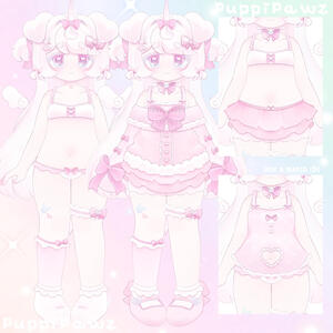 main outfit model ref โก by puppipawz