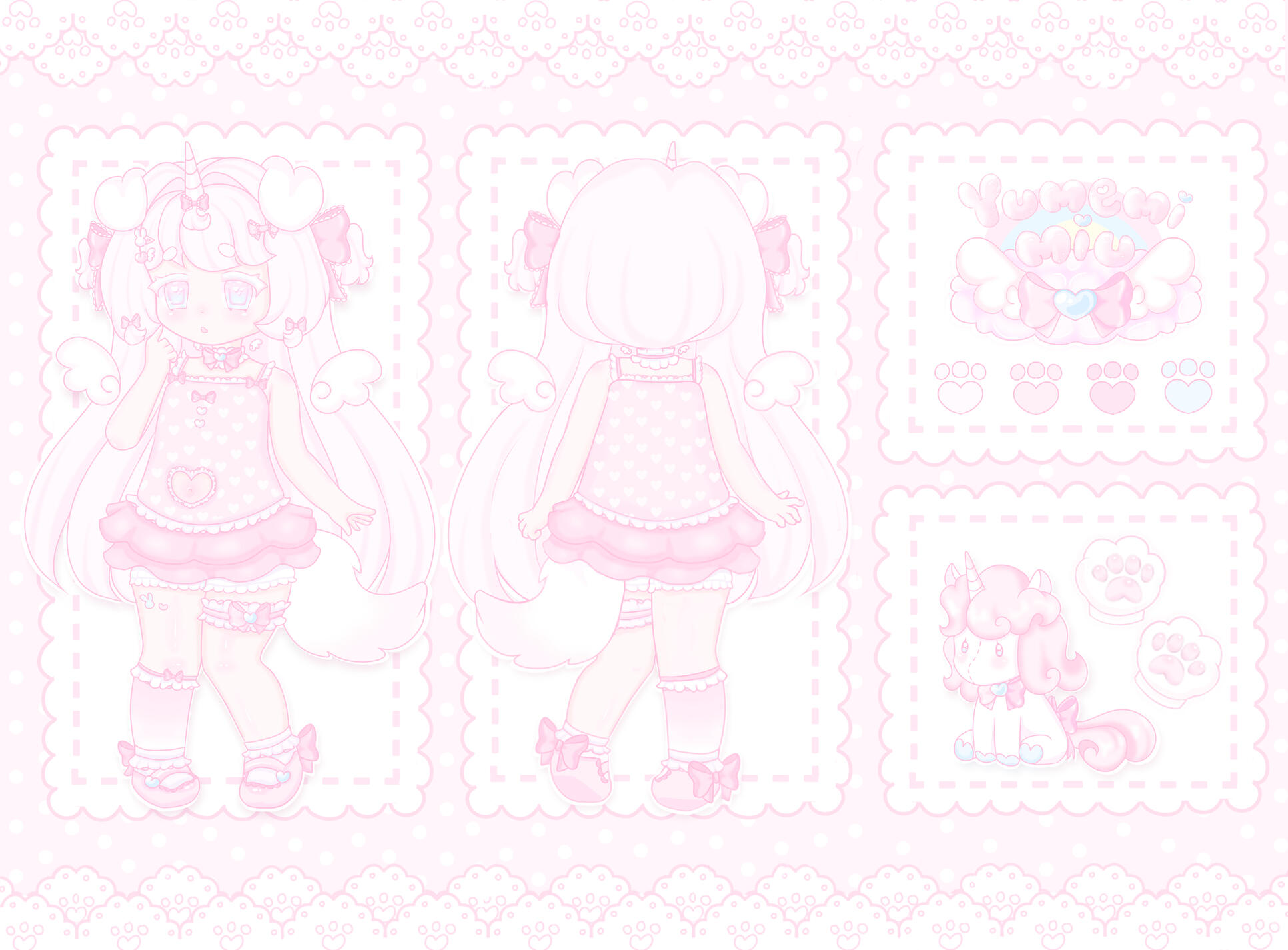 Angel Unicorn Puppy ♡ OC