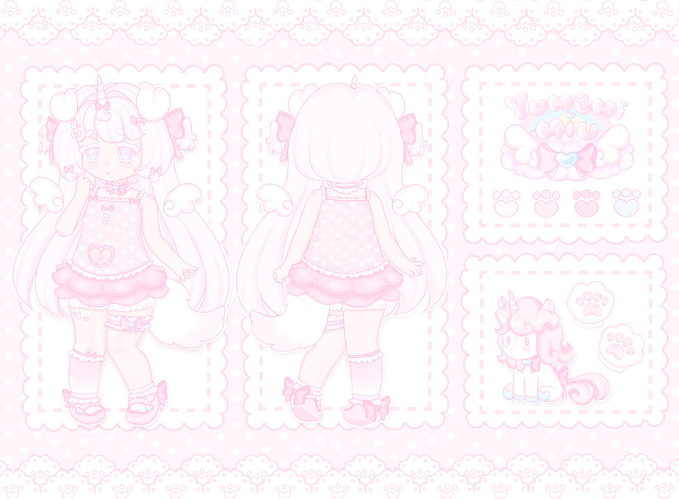 Angel Unicorn Puppy โก OC