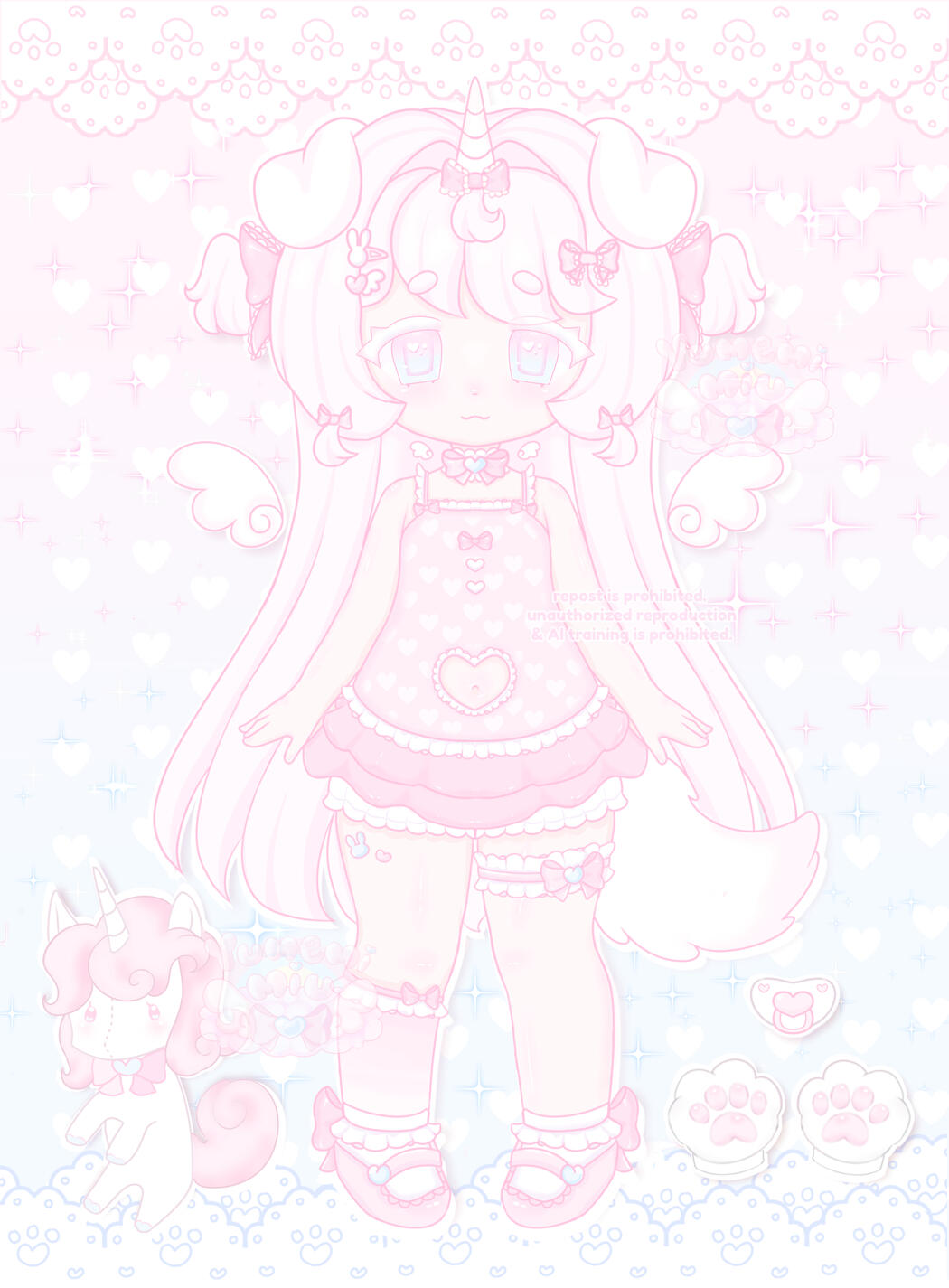 Angel Unicorn Puppy ♡ OC