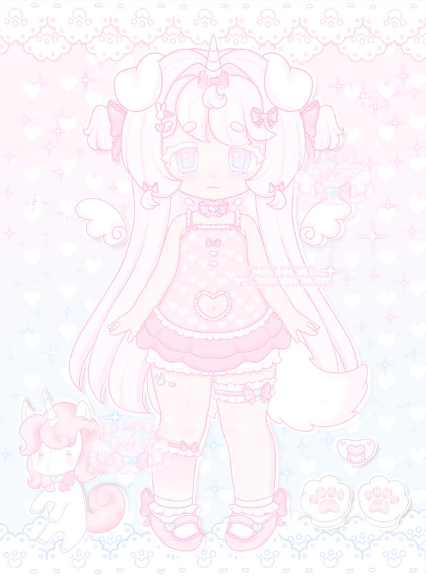 Angel Unicorn Puppy ♡ OC