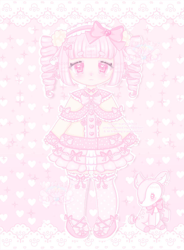 Snowy Pink Fawn ♡ Adopt